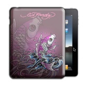 ed hardy eh-0001 faceplate ipad, koi, plum bkgrnd