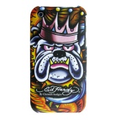 ed hardy faceplate iphone 3g(s), tattoo, king dog