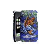 ed hardy faceplate iphone 3g(s), tattoo, koi