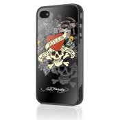 ed hardy faceplate iphone 4, tattoo, lks,