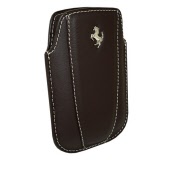 ferrari sleeve modena leather brown for blackberry