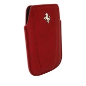 ferrari sleeve modena leather red for iphone
