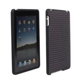 fitted ipad cover houndstooth gray