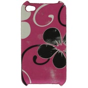 iphone 4 case flowers pink